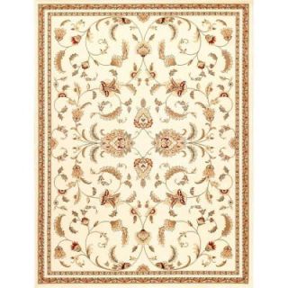 Natco Annora Ivory 7 ft. 10 in. x 10 ft. 10 in. Area Rug 3121IV81.023