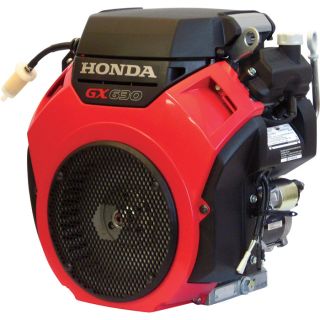 Honda V-Twin Horizontal OHV Engine with Electric Start – 688cc, GX Series, 1in. x 2 29/32in. Shaft, Model# GX630RHQAF  601cc   900cc Honda Horizontal Engines