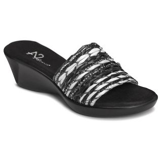 A2 by Aerosoles Womens Say Yes Wedge Slide Sandals