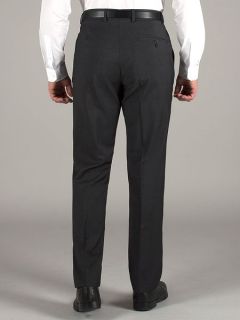 Alexandre of England Plain charcoal wool trousers Charcoal
