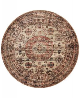 Loloi Anastasia AF 03 Champagne 710 Round Rug   Rugs