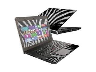 Mightyskins Protective Skin Decal Cover for Lenovo ThinkPad Edge E431 Notebook 14" wrap sticker skins Zebra