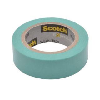 3M Scotch 0.59 in. x 10.9 yds. Pastel Blue Solid Expressions Washi Tape (Case of 36) C314 BLU2