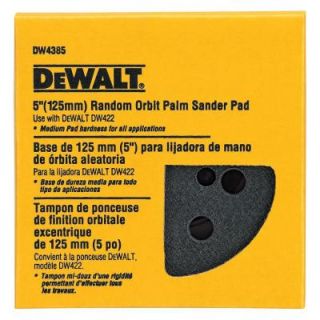 DEWALT 5 in. Eight Hole PSA Pad in Medium DW4385