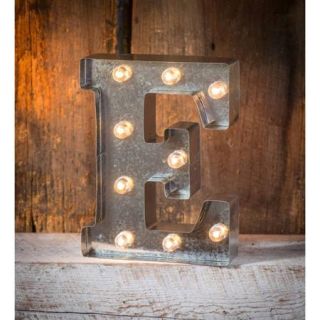 Light Up Marquee Letter E