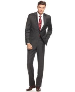 Michael Michael Kors Suit, Charcoal Plaid
