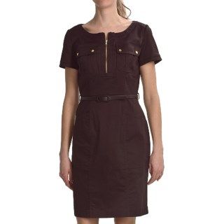 Chetta B Cotton Poplin Shirt Dress (For Women) 4577U 69