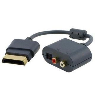 Fosmon RCA Optical Audio Adapter Cable for Microsoft XBOX 360 + SLIM
