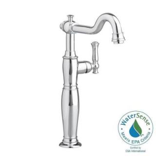 American Standard Quentin Single Hole Single Handle Vessel Bathroom Faucet in Polished Chrome 7440.152.002