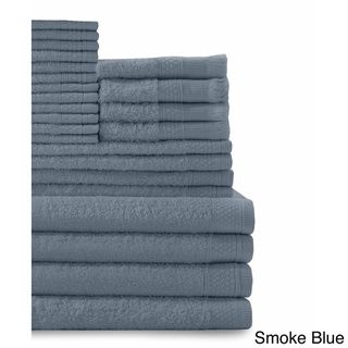 Cotton 24 piece Towel Set with Fingertip Towels