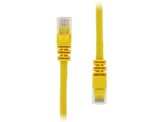 3 FT RJ45 CAT6 550MHz Molded Ethernet Network Patch Cable   Yellow   Lifetime Warranty