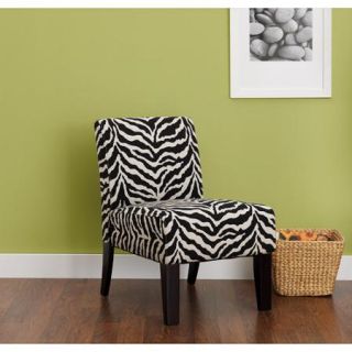 Hometrends Accent Chair, Zebra Print
