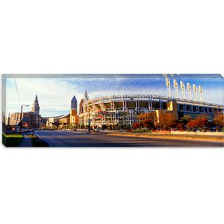 iCanvasArt Panoramic Jacobs Field, Cleveland, Ohio Photographic