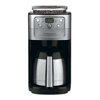 Cuisinart Burr Grind & Brew Thermal™ 12 Cup Automatic Coffeemaker, Silver/Black