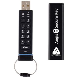 Apricorn 4GB Aegis Secure Key ASK 256 4GB USB 2.0 Flash Drive