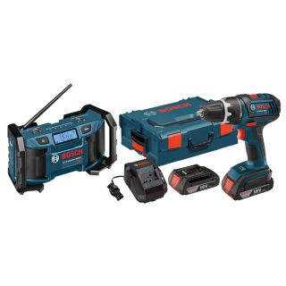Bosch 18 Volt Lithium Ion (Li ion) 1/2 in Cordless Drill with Battery and and Hard Case