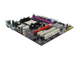 ECS GeForce6100PM M2(V3.0) AM3/AM2+/AM2 NVIDIA GeForce 6150SE/nForce 430 Micro ATX AMD Motherboard