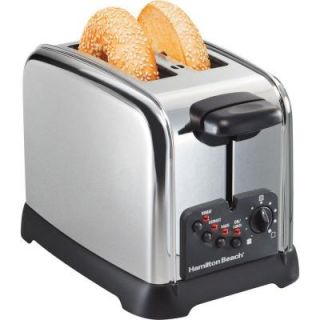 Hamilton Beach 2 Slice Extra Wide Slot Toaster in Classic Chrome DISCONTINUED 22790