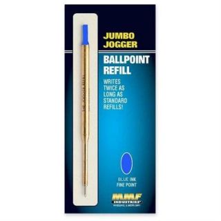 MMF 258401R08 Refill Jumbo Jogger Pens, Medium, Blue Ink
