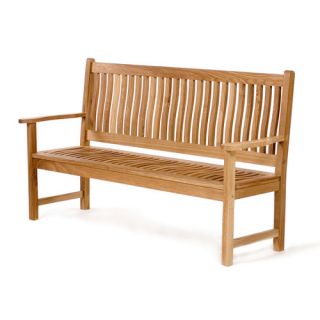Wood Wave Garden Bench by All Things Cedar