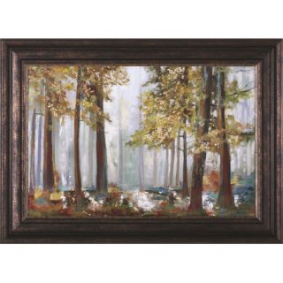 Upon The Leaves by Allison Pearce Framed Painting Print by Art Effects