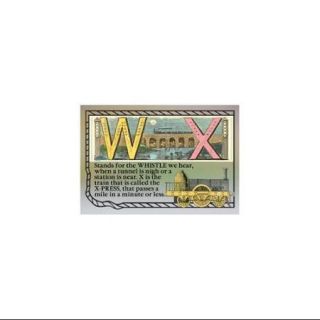 W And X Print (Unframed Paper Poster Giclee 20x29)