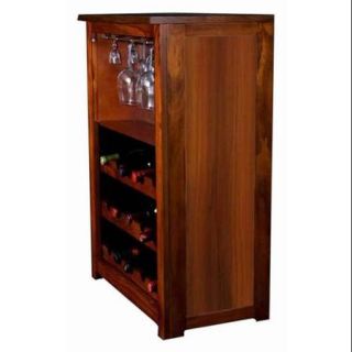 Wine Cabinet in Wood Grain Finish