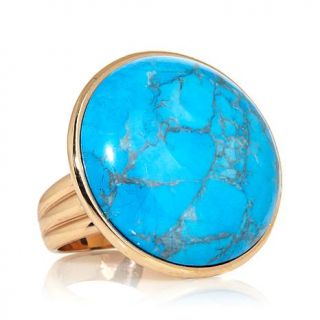 elements by NEST Color Enhanced Howlite Bronze Ring   7395526
