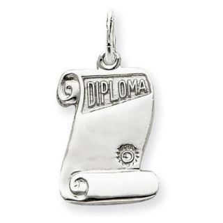 Sterling Silver Diploma Charm