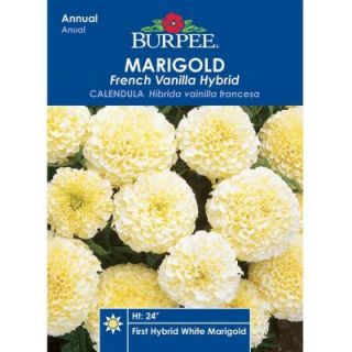 Burpee Marigold French Vanilla Hybrid Seed 48822