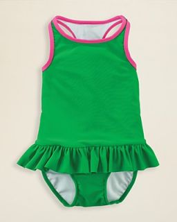 Ralph Lauren Childrenswear Infant Girls' Racerback Swimsuit   Sizes 9 24 Months