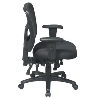 Office Star ProLine II ProGrid Mid Back Managerial Chair