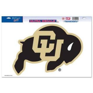 Colorado Buffaloes Official NCAA 11 inch x 17 inch Car Window Cling Decal by Wincraft