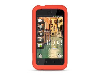 HTC Rhyme/Bliss Red Silicone Skin Case