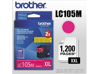 brother BRTLC105M Ink Cartridge Magenta
