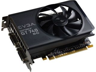 Refurbished EVGA GeForce GT 740 02G P4 3747 RX 2GB 128 Bit GDDR5 PCI Express 3.0 x16 Video Card