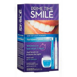 Prime Time Smile Same Day Light Powered Teeth Whitening Kit, 3 pc