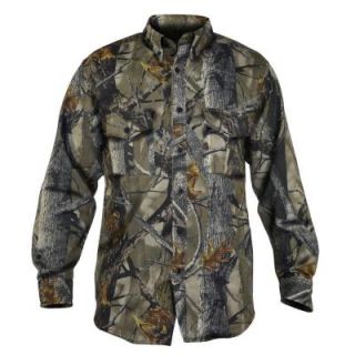 TrueTimber Camo Men's 2X Large Camouflage Poly Cotton Button Down Shirt TT146 XD3 2X
