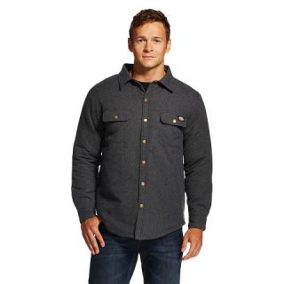 Dickies®   Mens Solid Flannel Quilted Shirt Jacket