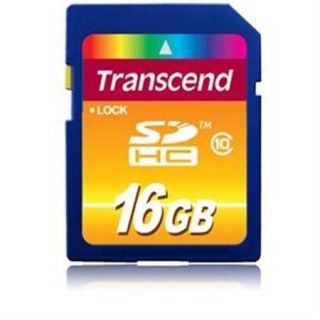16GB Transcend Ultimate SDHC CL10 Secure Digital Memory Card