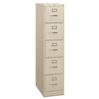 HON 315 Series 5 Drawer Vertical File Cabinet