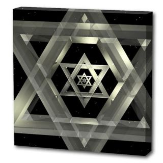 Star of David by Scott J. Menaul Graphic Art on Wrapped Canvas by