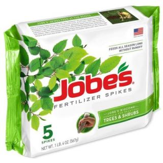 Jobe's Tree and Shrub Fertilizer Spikes (5 Pack) DISCONTINUED 01000