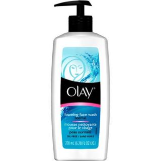 Olay Foaming Facial Cleanser Wash Normal Oil Free, 6.78 fl oz