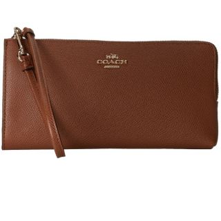 Coach Embossed Leather L Zippy Wallet   17266562   Shopping