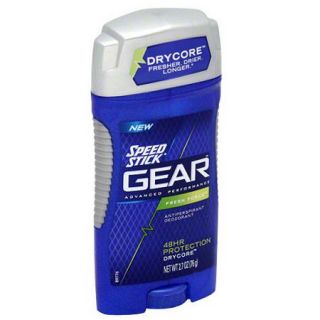 Speed Stick Gear Advanced Performance Fresh Force Antiperspirant Deodorant, 2.7 oz