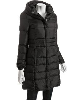 Michael Michael Kors Black Quilted Hooded Down Coat (312338701)