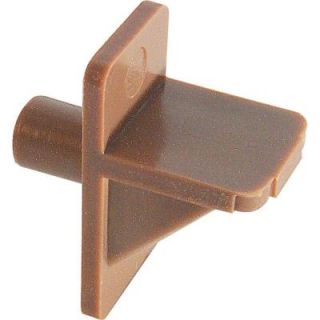 Prime Line 1/4 in. Diameter Brown Plastic Shelf Support Peg (12 Pack) U 9255