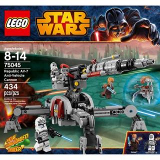 LEGO Star Wars Republic AV 7 Anti Vehicle Cannon Building Set