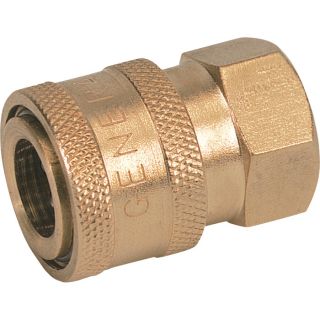 NorthStar Pressure Washer Quick Coupler — 3/8in. Female, 4000 PSI, Brass, Model# ND10003P  Pressure Washer Quick Couplers